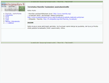 Tablet Screenshot of mannila.jyvaskyla.fi